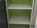 Book shelf  green color