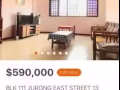 大牌 111 裕廊東 13 街 - 出售5房室 HDB 租屋