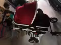嬰兒車，可做兩人，學步車，小火車。給錢就拿走