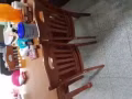 沙發 餐桌帶4張椅子