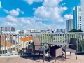 阿裕尼地鐵站對面 3分鐘複式公寓，出租二層整層空間及二層主人房 長短租均行