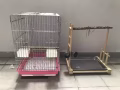 鸟笼，鸟架。