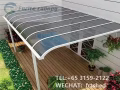***车棚雨棚 阳光房 凉棚 封阳台 凉亭 花架 游泳池棚专业安装 十年质保