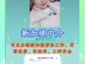 新加坡每日更新工作， 僱主直招  上百個訂單  微信 lyq601123216