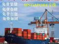 中国至新加坡国际物流往返专线 （为顾客提供 货源 清关 拆柜 配送 门到门）