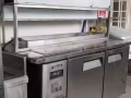 義順有二手咖啡店冷藏冰箱連接上面架子出售
