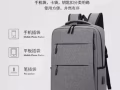 全新牛津紡雙肩帶充電電腦包35$