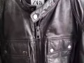 全新男士機車服皮夾克