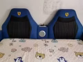 真皮兒童汽車型大床