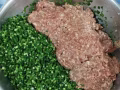 纯手工水饺：白菜猪肉、韭菜猪肉、茴香苗猪肉，$10元/30粒，要吃的可以找我预定