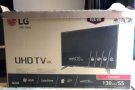 特惠 9成新 4K 55寸 LG Smart TV 转让，高智能，高清晰度，价格