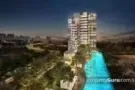 波动巴西地铁站，Bus站楼上，空中泳池，豪华公寓全新落地窗普通房出租