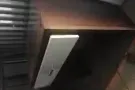 双人木床、抽屉柜