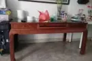黄花梨木茶桌五张黄花梨木椅子