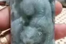 100%翡翠虎牌 附证书
