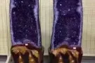巴西乌拉圭紫晶洞