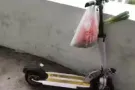 电瓶车 滑板车因回国出售 价格最低260 电瓶车一点毛病没有 因回国出手  地点