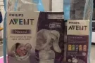 九成新AVENT手动吸奶器和两个全新奶瓶
