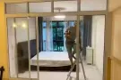 专业、维修、制作、安装铝合金玻璃门,窗户，隔断，厕所门，更换玻璃，五金，玻璃贴纸