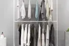 全新双层挂衣杆亏本出售，可家用和店面用$45