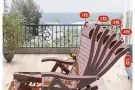 纯竹子摇摇椅