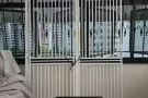 宠物铁栅栏门高210cm宽137-148cm
