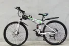 个人出售全新27.5寸24速折叠变速山地车 158