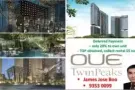 Twin Peaks Orchard Road 乌节路公寓， 3/4个月买70