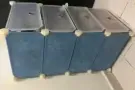 二手组装四层柜，平底锅