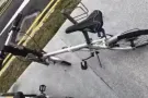 折叠自行车9成新，可以上地铁，巴西力地铁站取