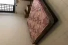 二手两套双人床＋海马床垫单人＋柜子＋桌子＋铁架床加木板共160