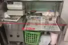 鱼汤板面用具出售。【白钢柜台、打面机等】