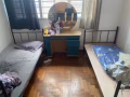 芽笼34巷双人间，两个单人床出租一个