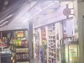湖畔地铁旁边，达曼裕廊步行7分钟.楼下就有咖啡店，24小时超市。男搭房，女搭房夫妻房