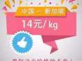 中国---新加坡2天到