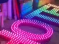 3D发光字 LED广告灯箱 店面招牌 布条 贴纸 大副打印  质量保证 价格实惠