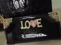 女士  亮皮黑色钱包